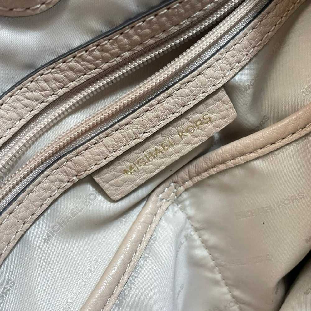 Michael Kors Blush Pink Leather Medium Shoulder B… - image 6