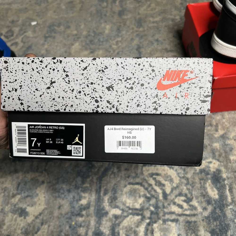 Jordan Brand Nike Air Jordan 4 Bred Reimagined (G… - image 11