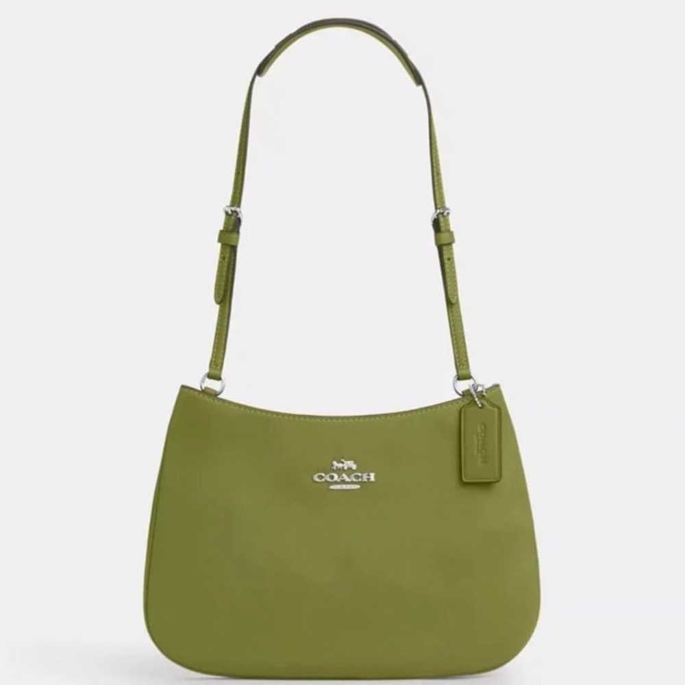 NWOT cach Penelope shoulder bag green - image 1