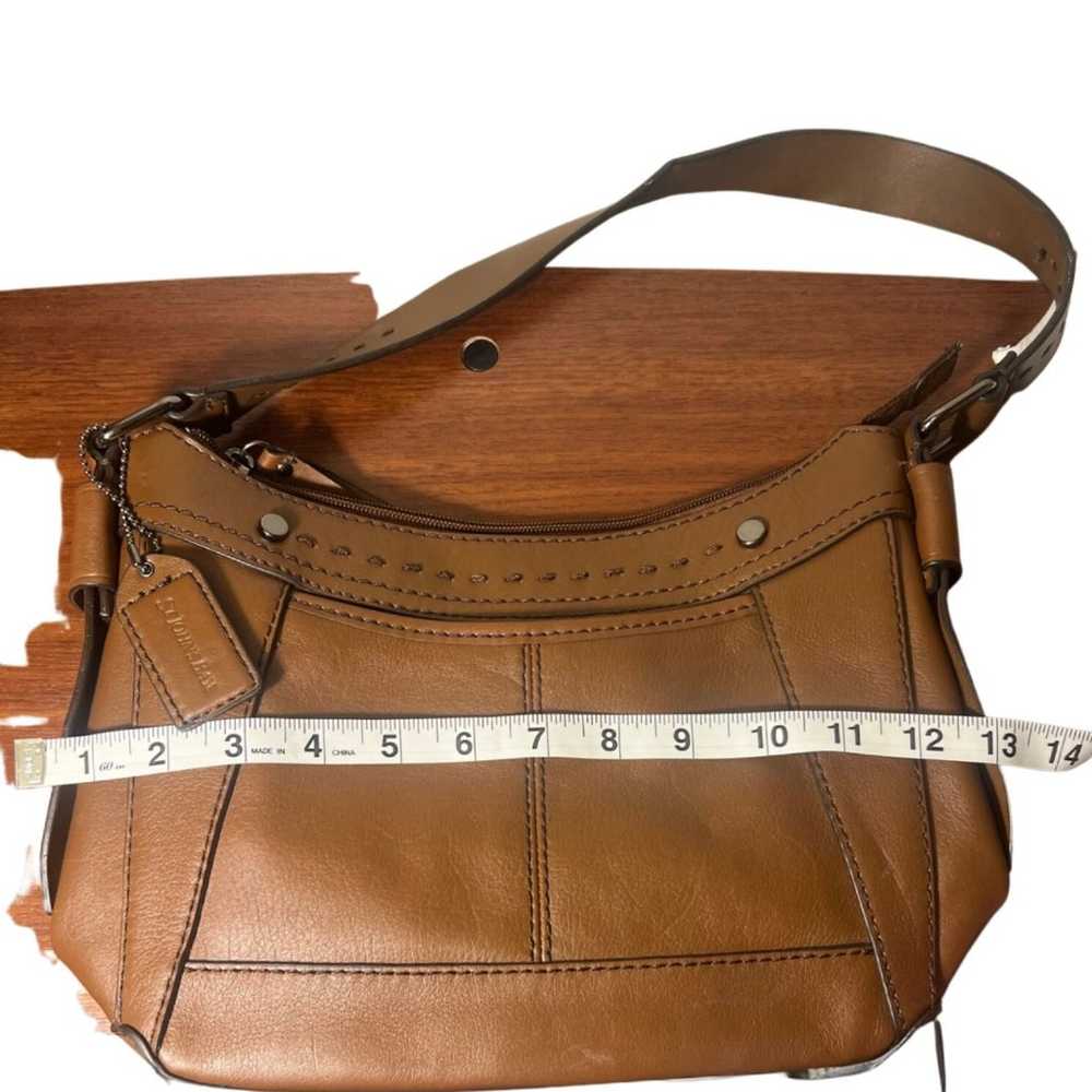 St. John Bay Leather Shoulder Bag Purse - image 10