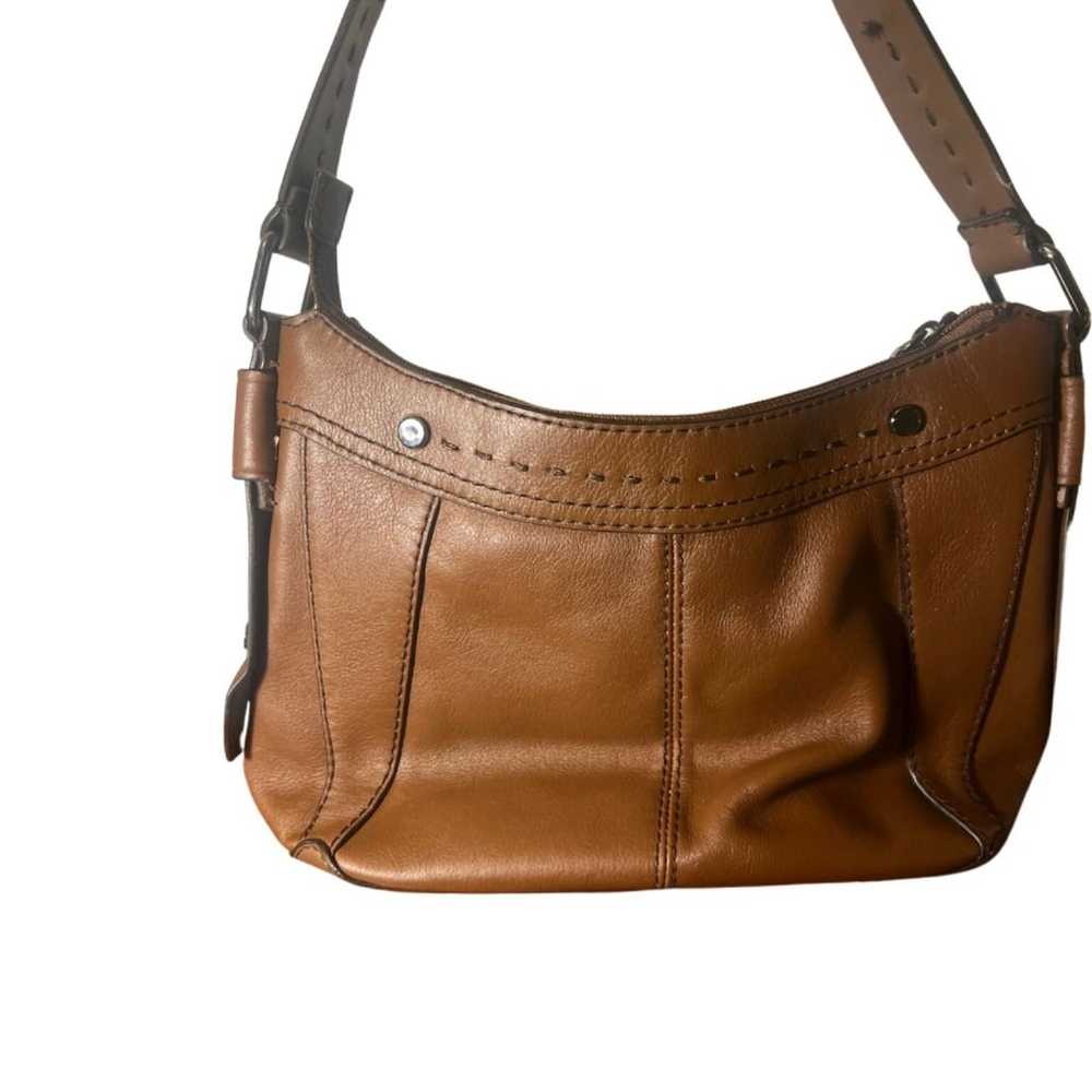 St. John Bay Leather Shoulder Bag Purse - image 7