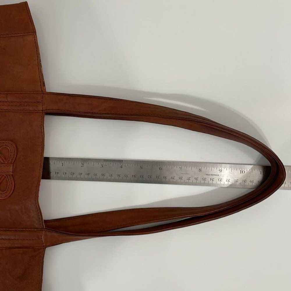 See by Chloe tan leather large tote shoulder bag … - image 8