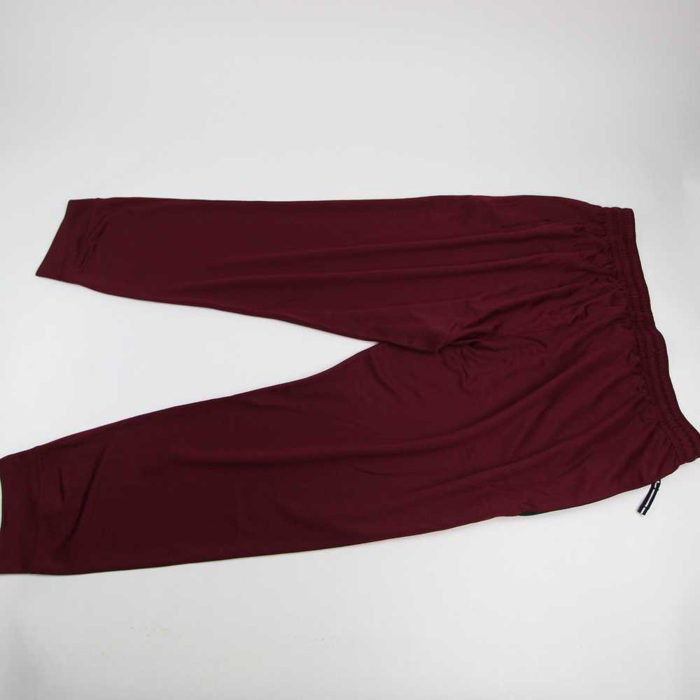 Nike Dri-Fit Athletic Pants Men's Maroon Used - image 2