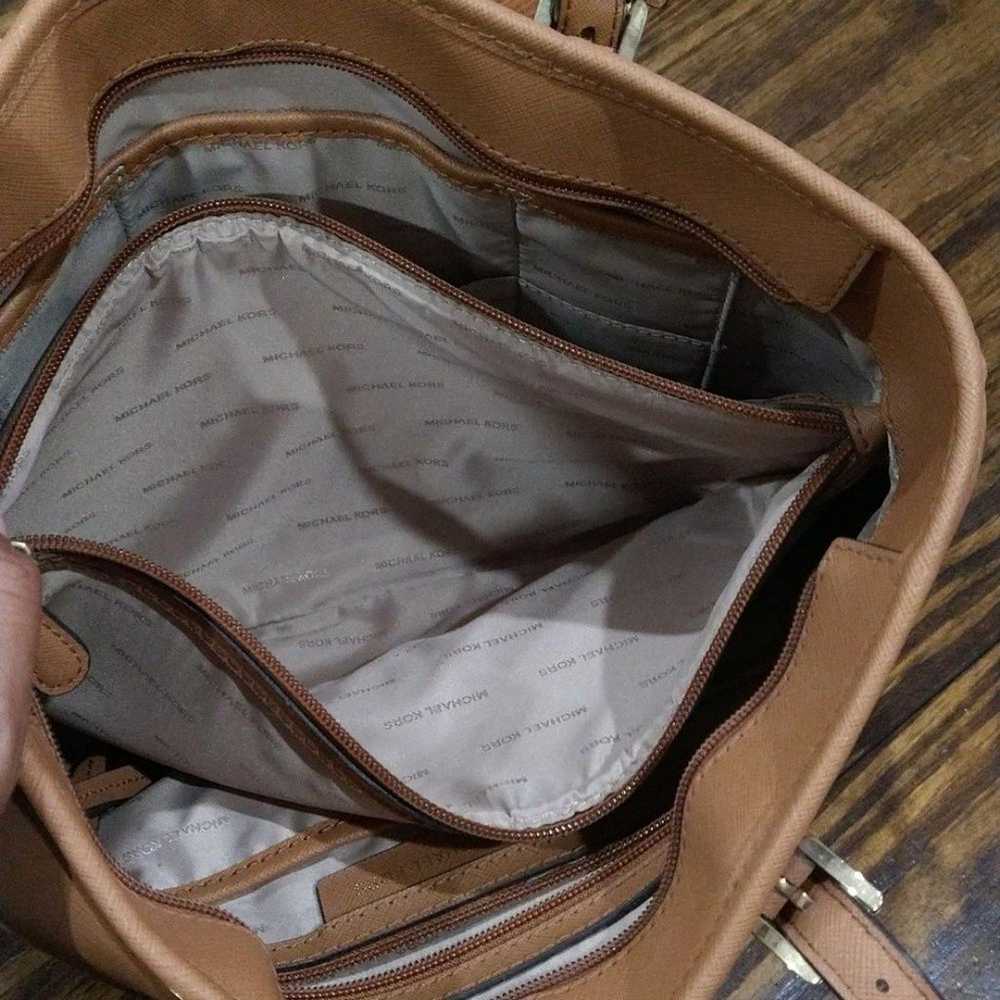 Michael Kors Brown Shoulder Handbag - image 9