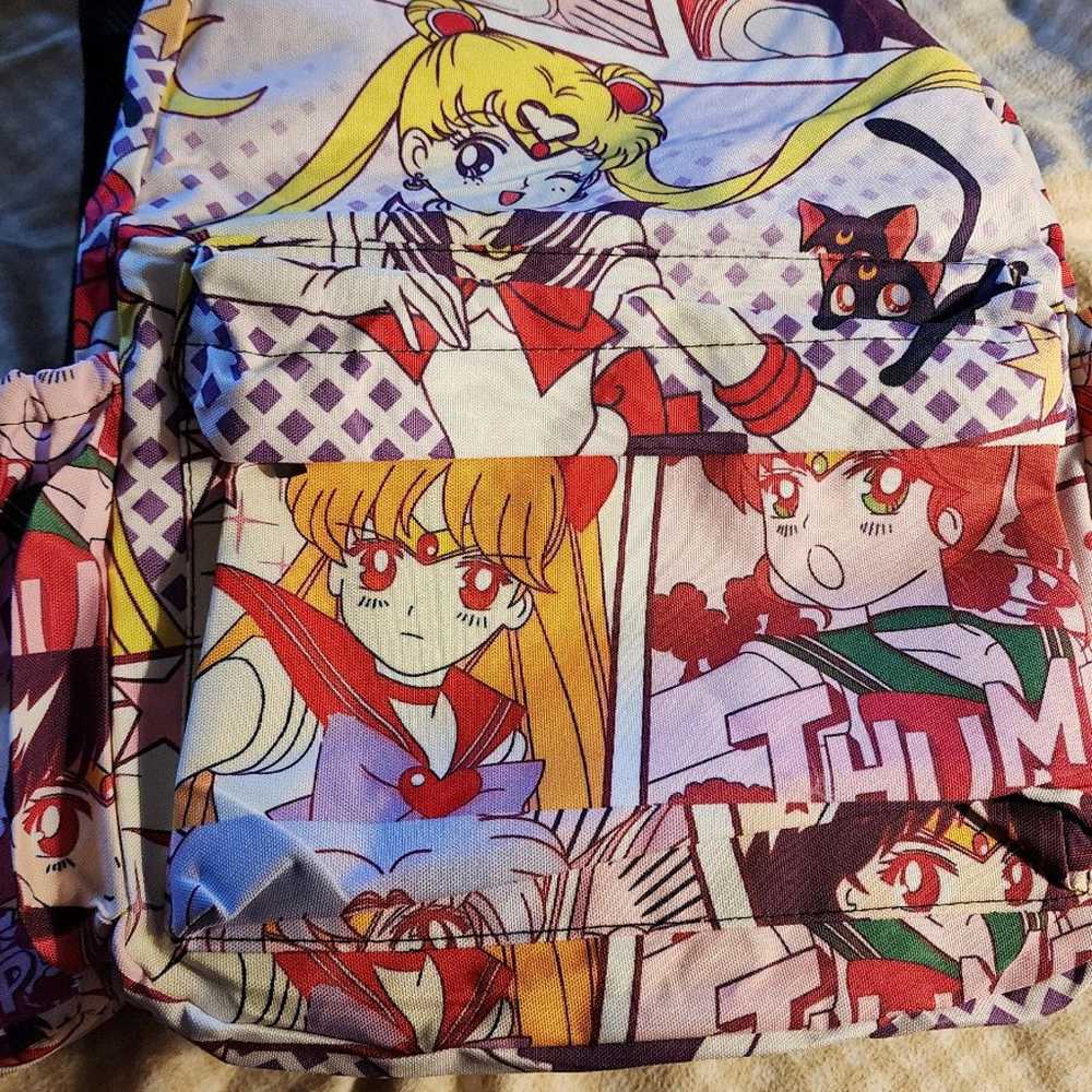 Sailor moon backpack and lunch bag - image 1
