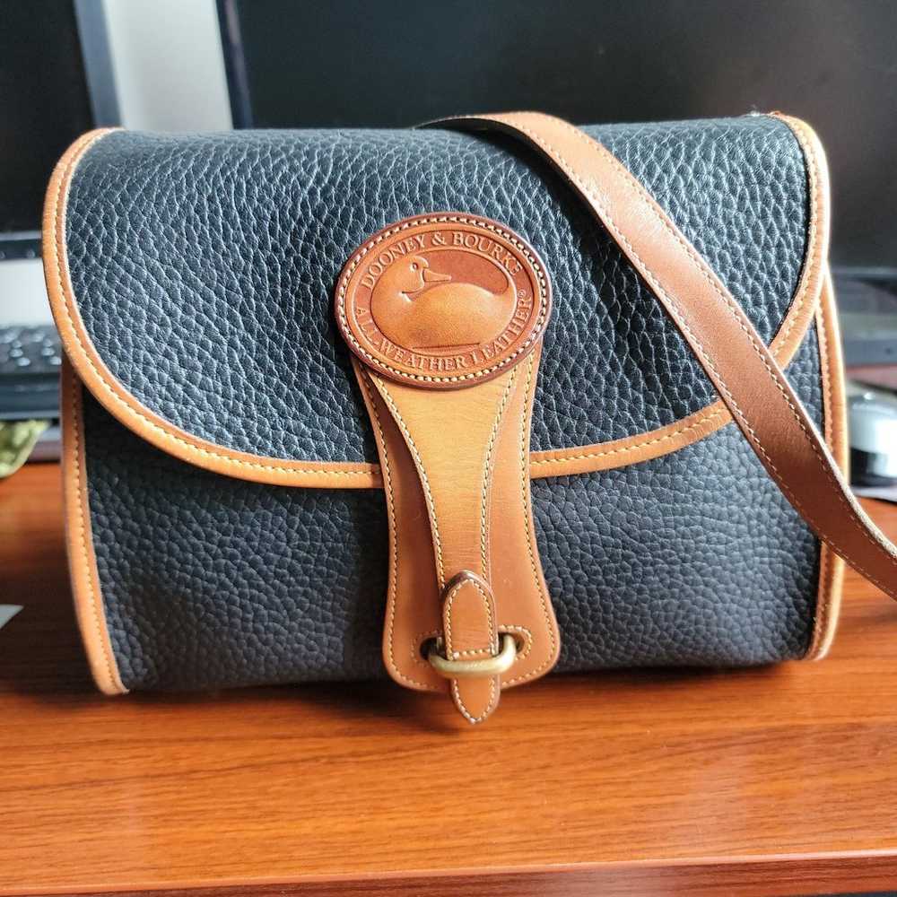 Dooney and Bourke All Weather Leather Essex black… - image 1