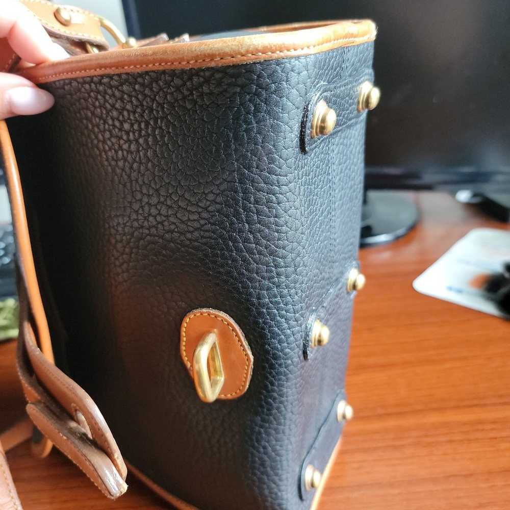 Dooney and Bourke All Weather Leather Essex black… - image 6