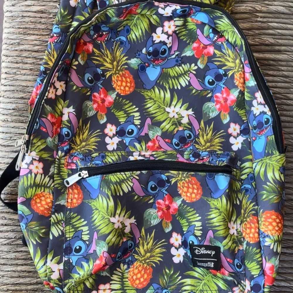 Loungefly Disney Stitch Hawaiian Backpack - image 3