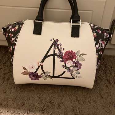 Harry Potter Deathly Hallows Loungefly Satchel pur