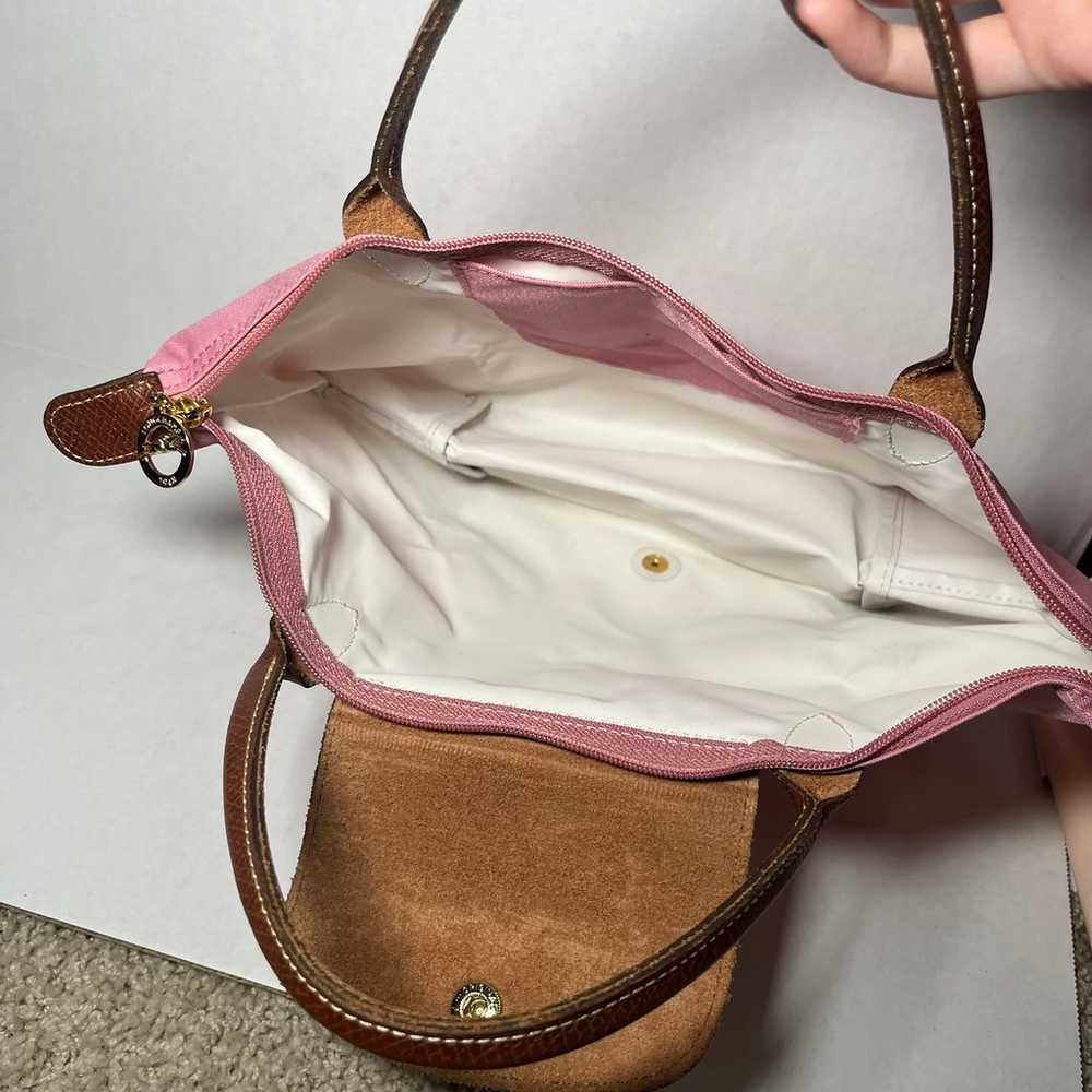 Longchamp Le Pliage Handbag Small Pink Spring Sum… - image 4