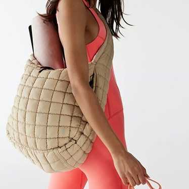 Free People Movement Quilted Carryall Bag Off Whit
