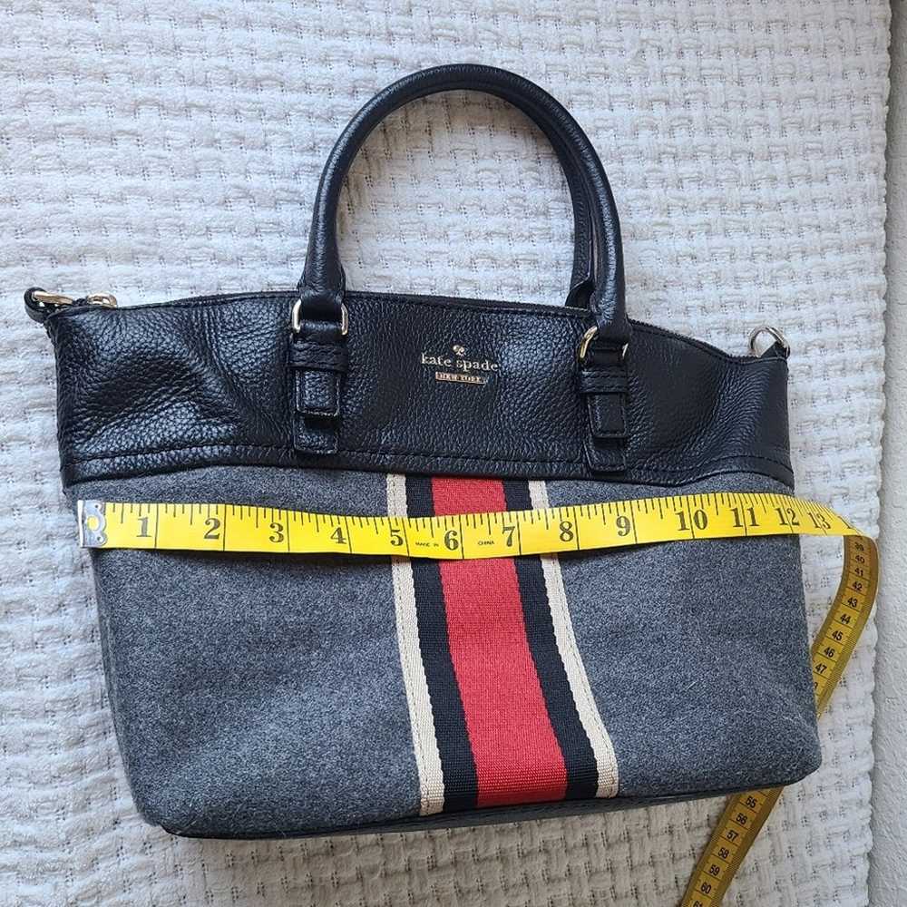 Kate Spade New York Fabric and Leather Bag - image 5