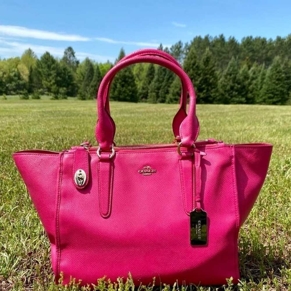 ♦️FANTASTIC♦️COACH 33995 CROSBY CARRYALL LEATHER … - image 4