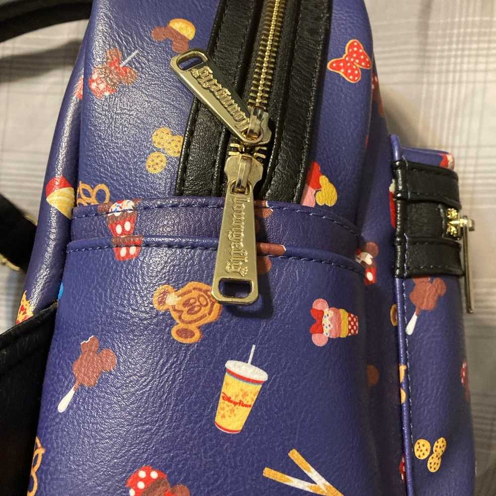 Disney Parks Loungefly Backpack Snacks Theme - image 3