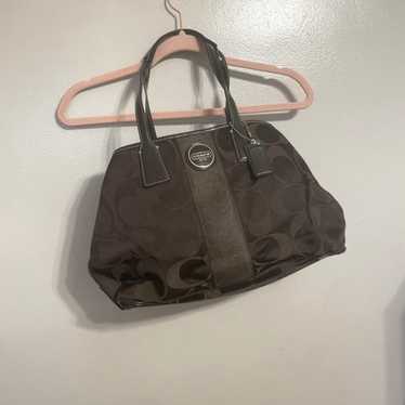 Coach Brown Tote - image 1