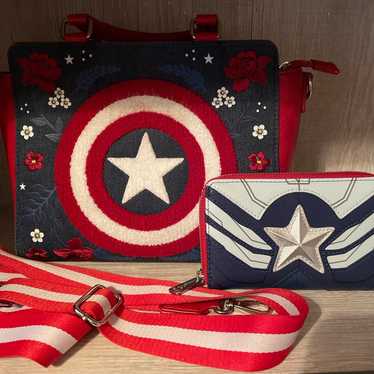 captain america Loungefly