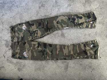 MNML × Streetwear × Vintage mnml flared camo-pants - image 1