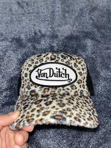 Von Dutch Von Dutch leopard print trucker