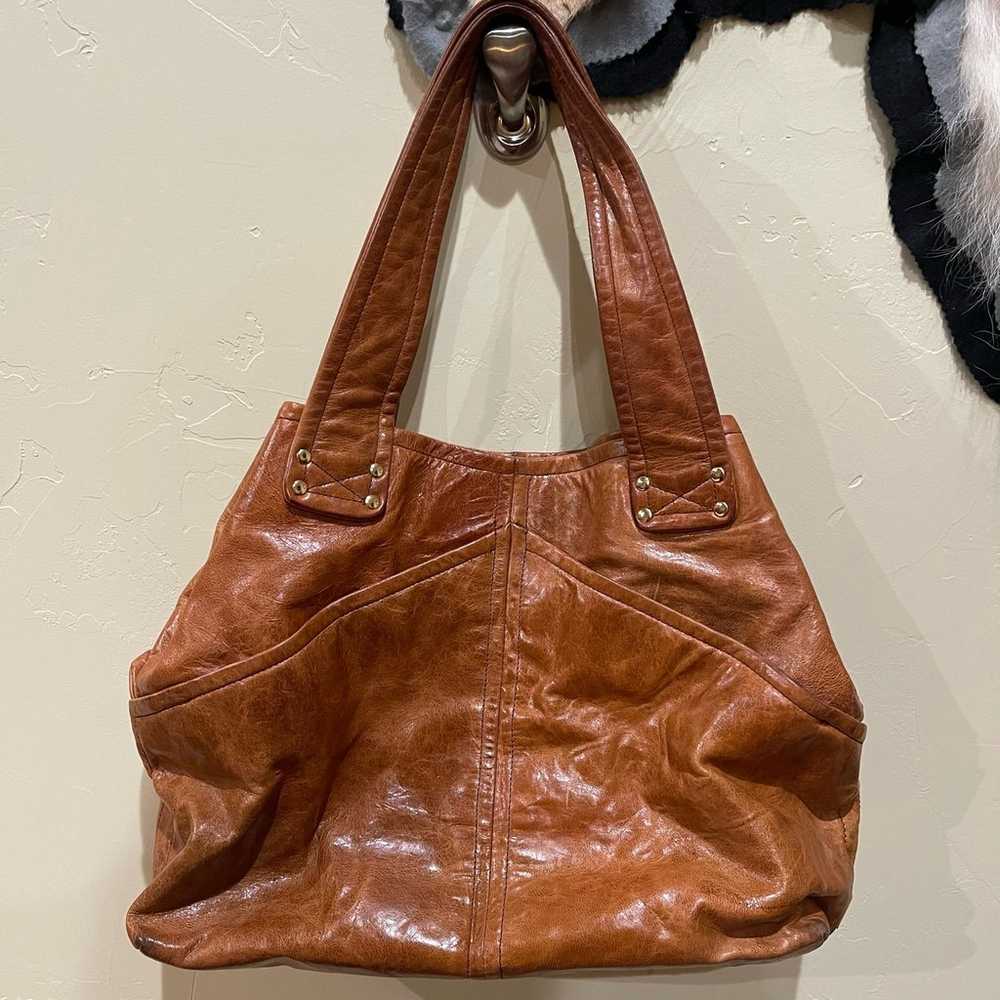 Kooba Drew Leather Geometric Handbag - image 2