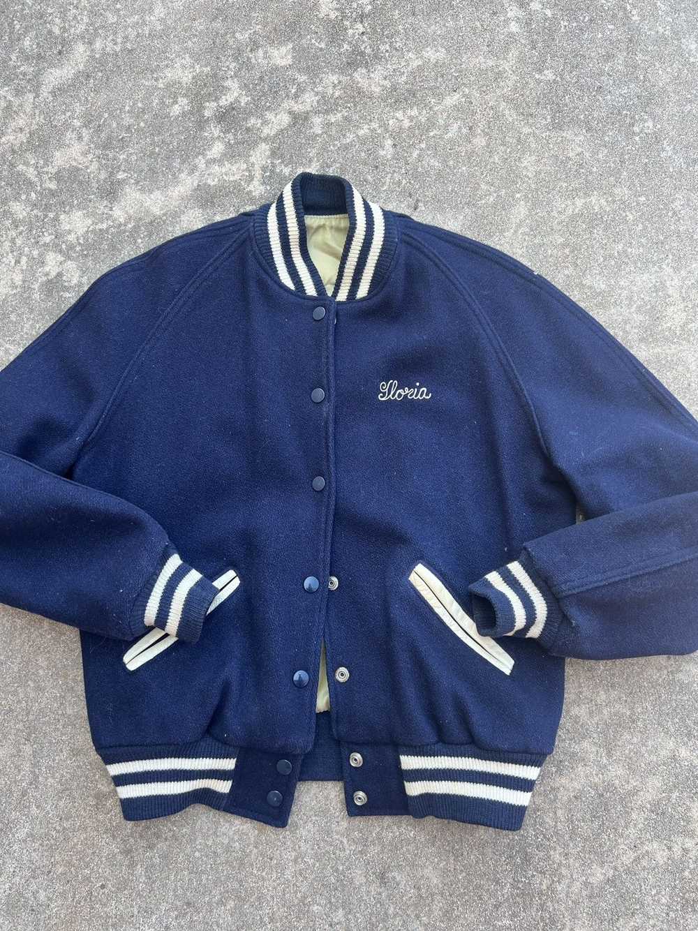 Streetwear × Vintage Vintage Varsity Jacket - image 3