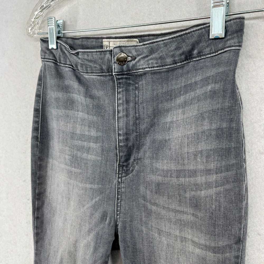 Free People FREE PEOPLE Jeans 29R High Waist Flar… - image 2