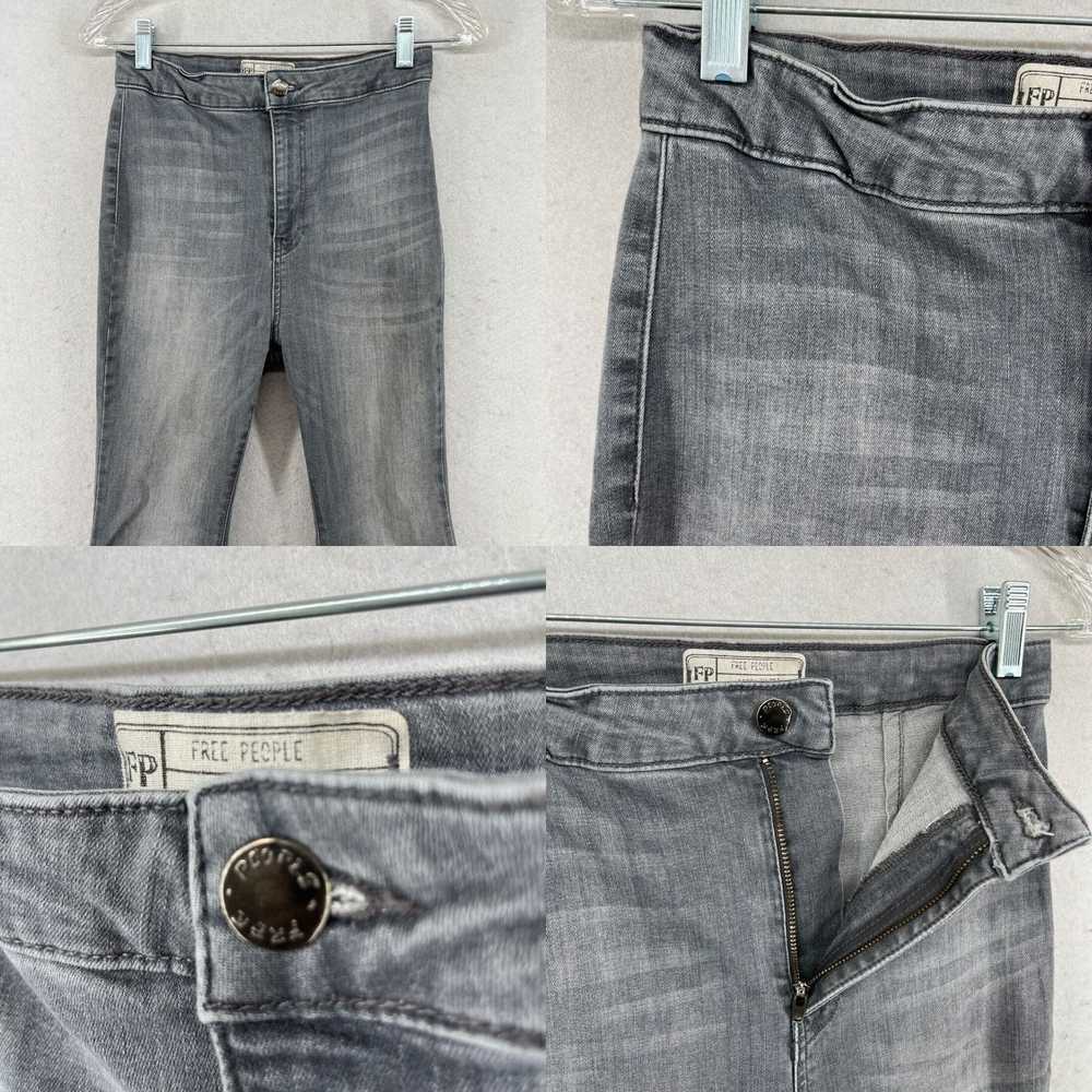 Free People FREE PEOPLE Jeans 29R High Waist Flar… - image 4