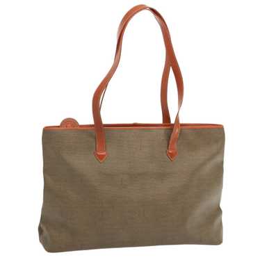 Fendi FENDI Shoulder Bag PVC Leather Beige Auth b… - image 1