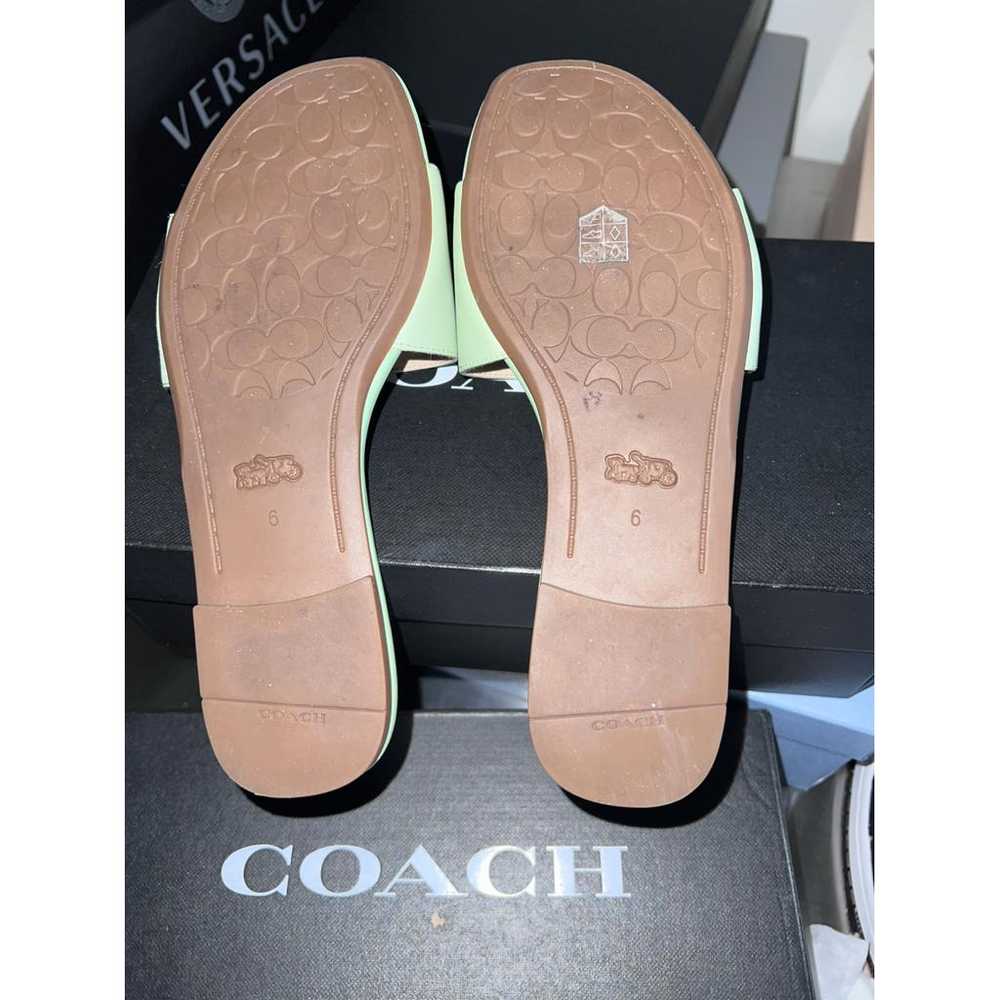 Coach Leather flats - image 3