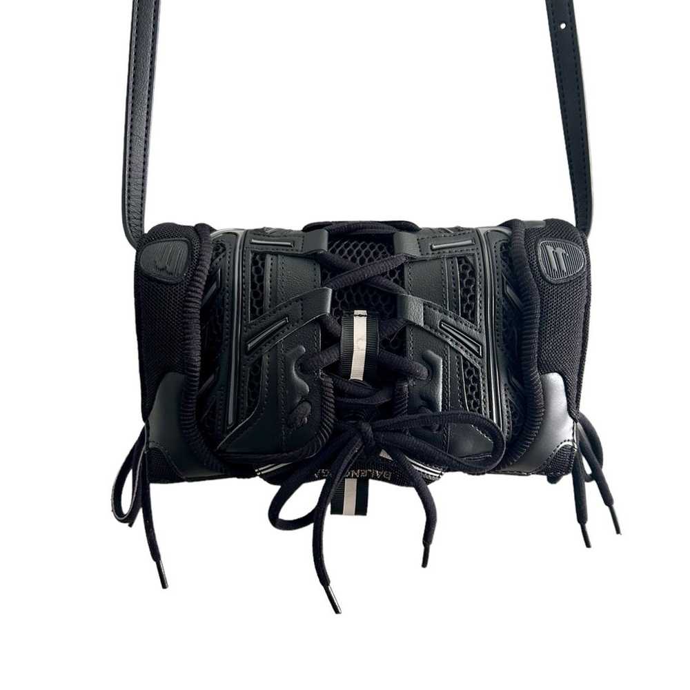 Balenciaga Leather And Nylon SneakerHead Phone Ho… - image 3