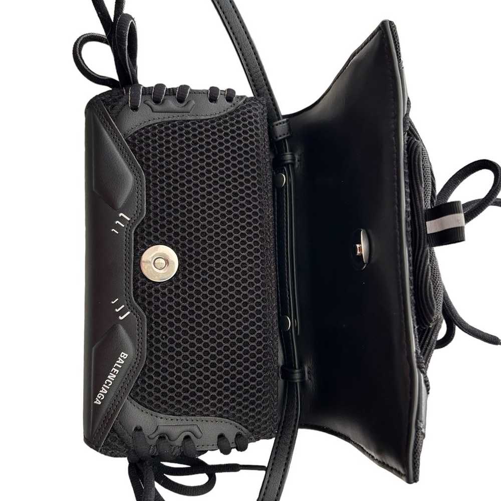 Balenciaga Leather And Nylon SneakerHead Phone Ho… - image 9