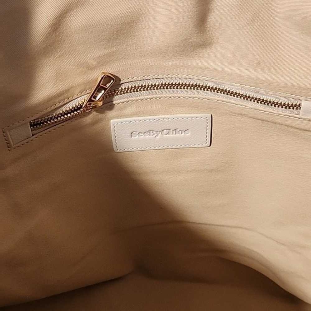 Authentic NWOT See Chloé Harriet Ivory Hobo Large… - image 12