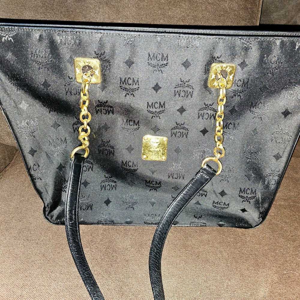 Authentic MCM Black Tote Bag - image 1