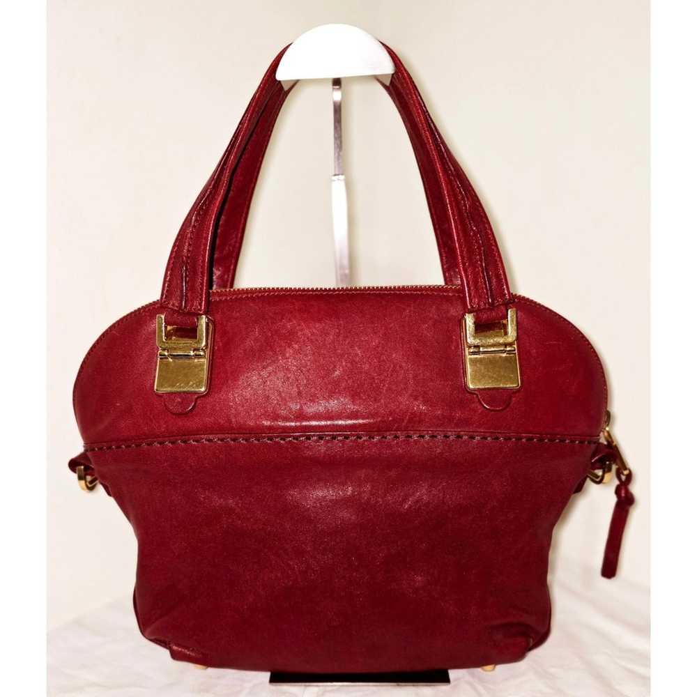 Chloe Angie Red Leather 2Way Satchel bag - image 2