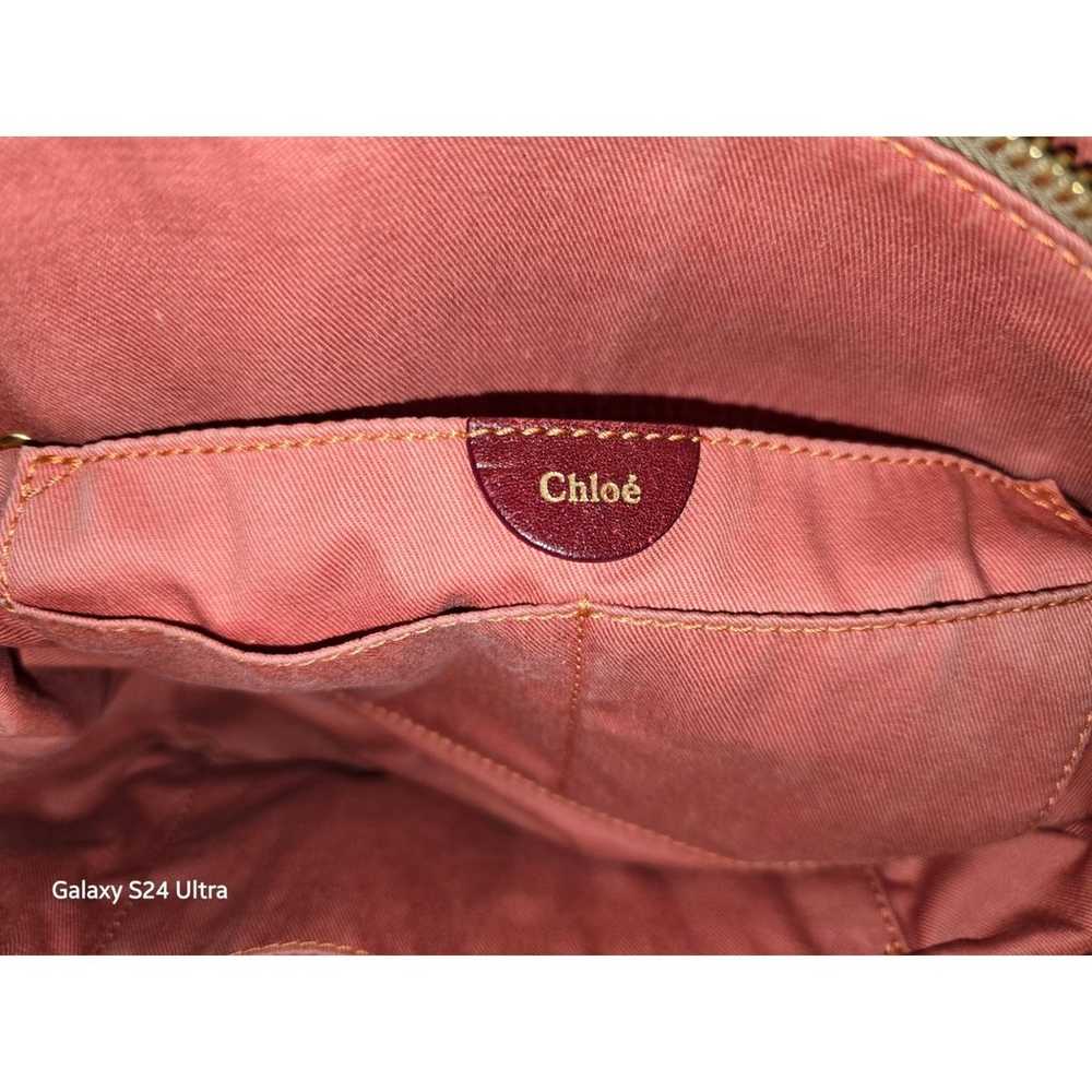 Chloe Angie Red Leather 2Way Satchel bag - image 7