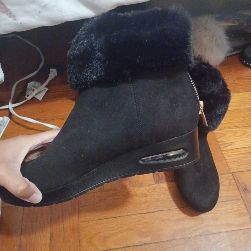 Dkny ankle fluffy boot - image 2