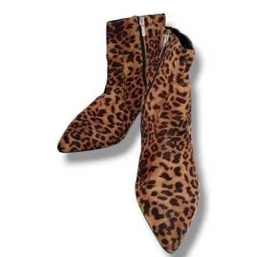 Eloquii Womens Boots Animal Print Sz 8w Browns Fau
