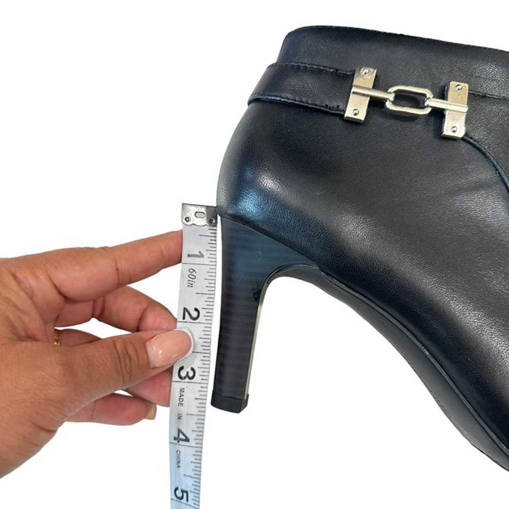 BANDOLINO BOLAPPO Women SZ 8.5M Black Leather Hee… - image 10