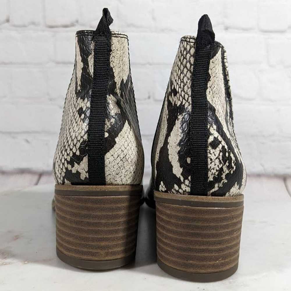 Dr. Scholl's Teammate Snakeskin Ankle Booties - S… - image 4