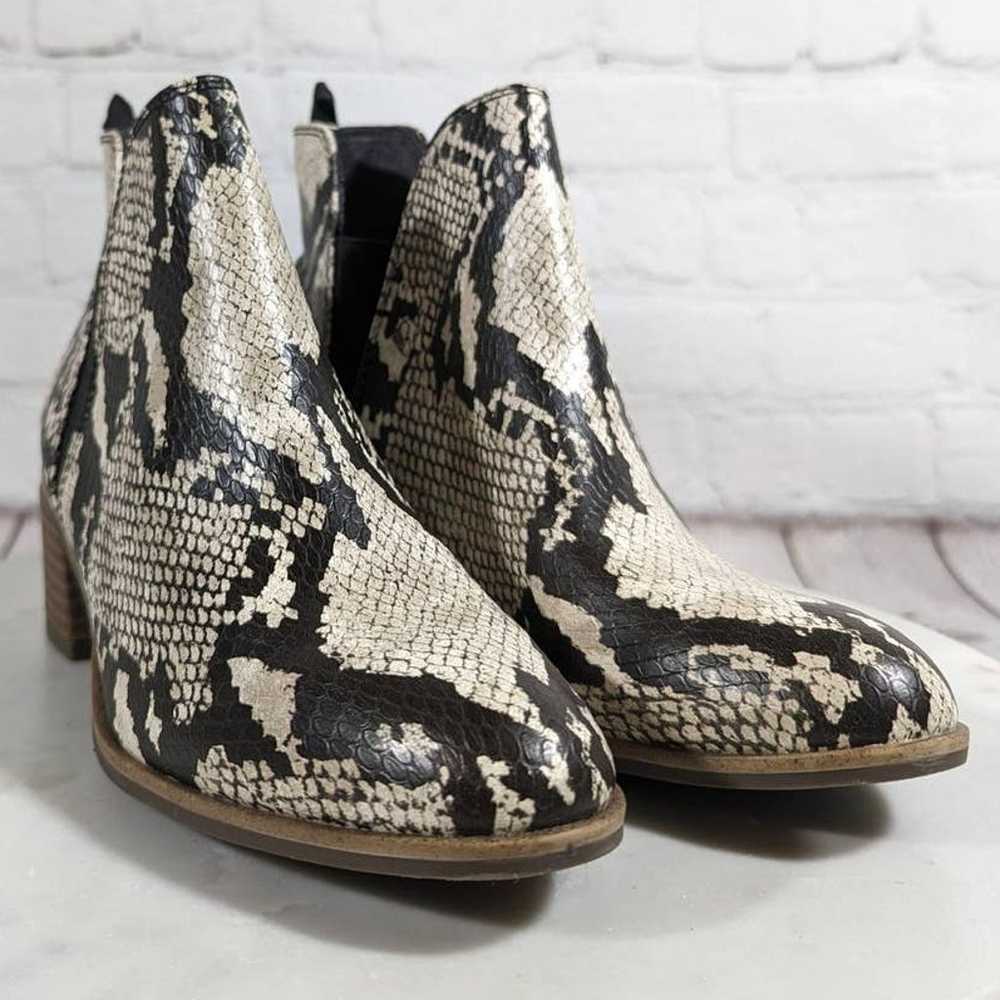 Dr. Scholl's Teammate Snakeskin Ankle Booties - S… - image 6