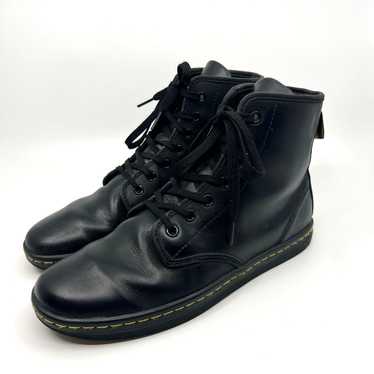 Dr. Martens Shoreditch Black Leather Boots Women'… - image 1