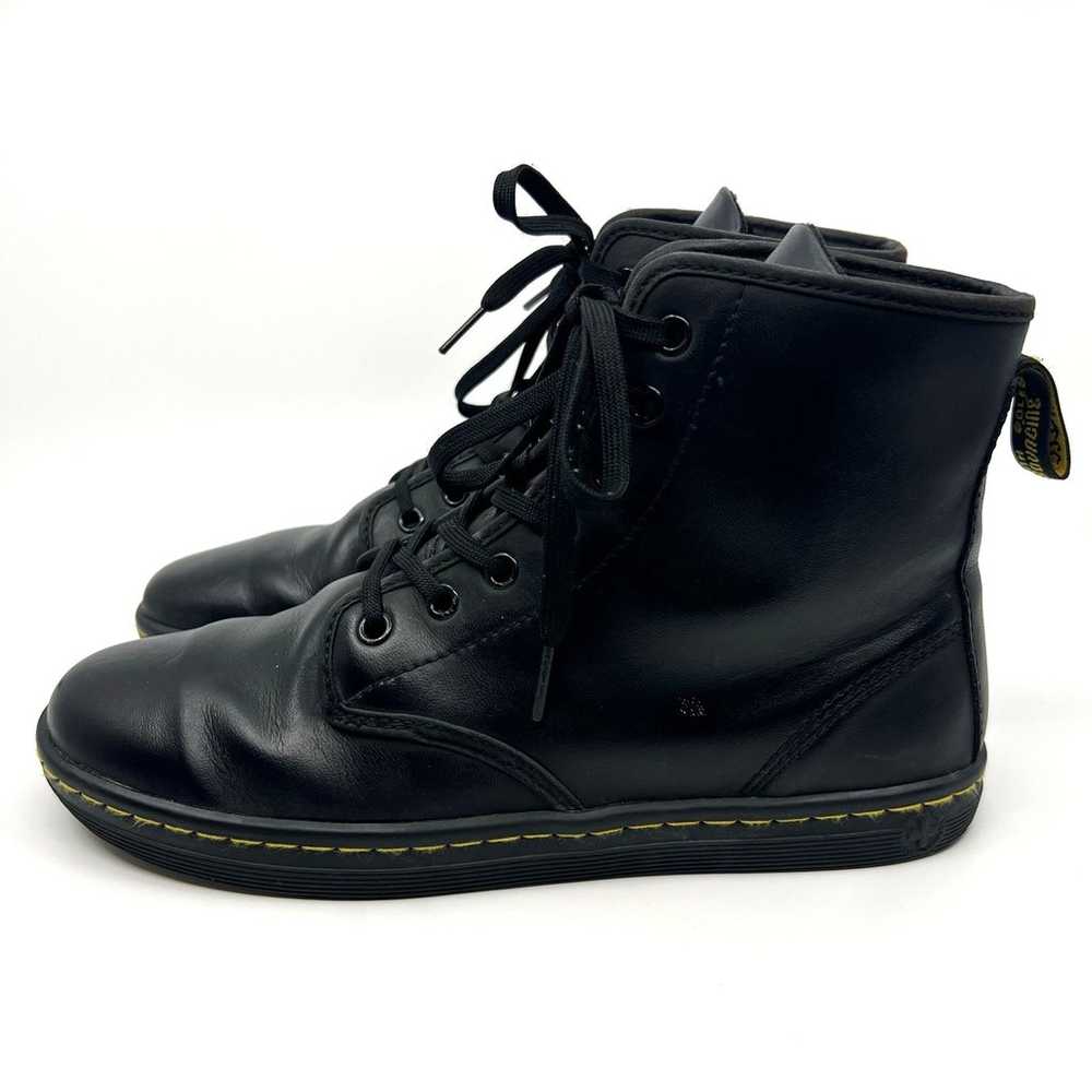 Dr. Martens Shoreditch Black Leather Boots Women'… - image 2