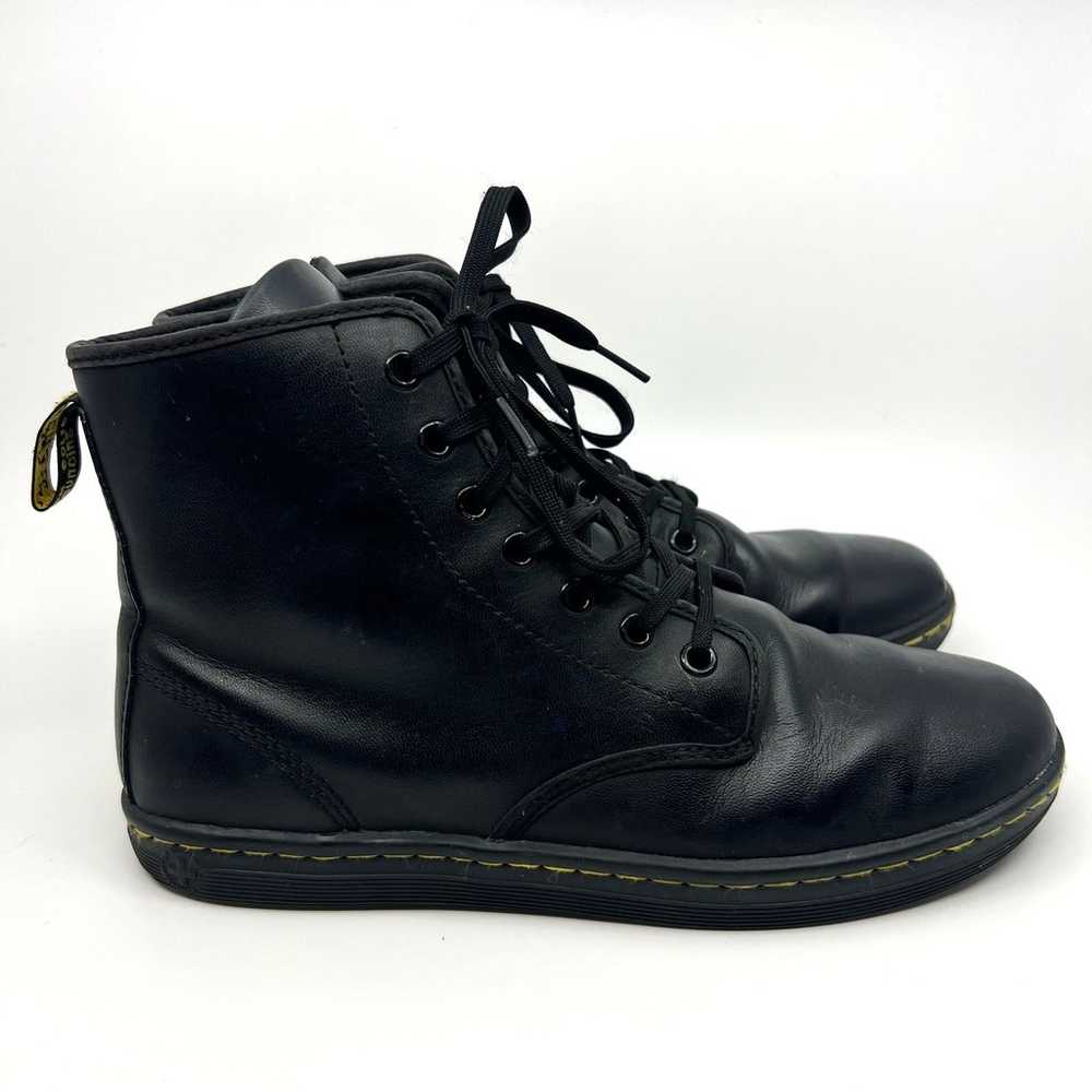 Dr. Martens Shoreditch Black Leather Boots Women'… - image 3