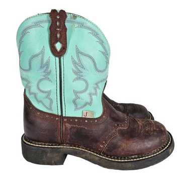 Justin Women's Gypsy Western Cowgirl Boots 8.5 - image 1
