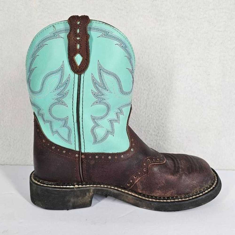 Justin Women's Gypsy Western Cowgirl Boots 8.5 - image 2