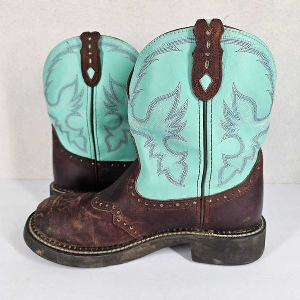 Justin Women's Gypsy Western Cowgirl Boots 8.5 - image 3
