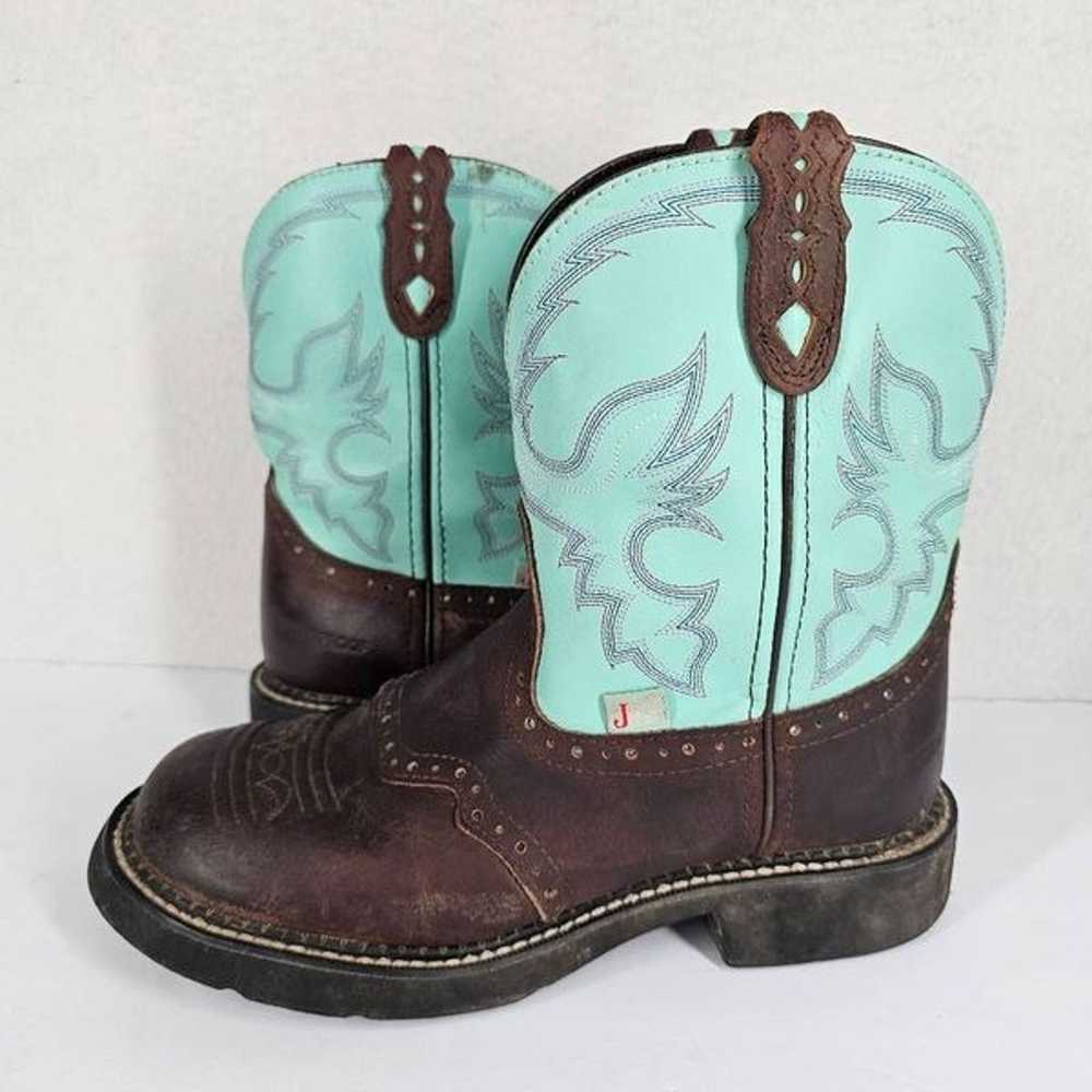 Justin Women's Gypsy Western Cowgirl Boots 8.5 - image 6