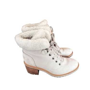 Timberland Faux Fur Waterproof Boots Kinsley Whit… - image 1
