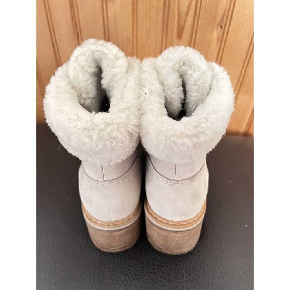 Timberland Faux Fur Waterproof Boots Kinsley Whit… - image 5