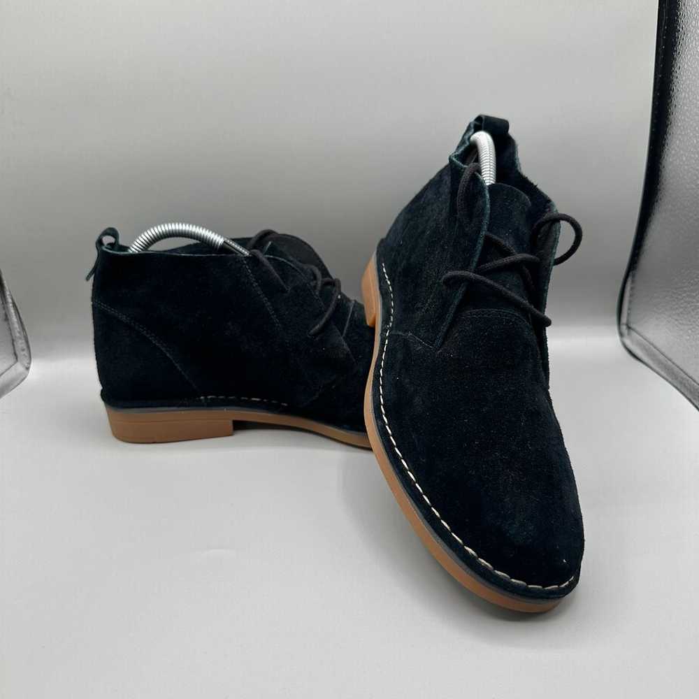 Hush Puppies Black Suede Chukka Desert Ankle Boot… - image 4
