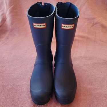 Blue Hunter Rain Boots